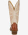 Image #4 - Tony Lama Women's Ranchero Exotic Ostrich Western Boots - Square Toe, Cognac, hi-res