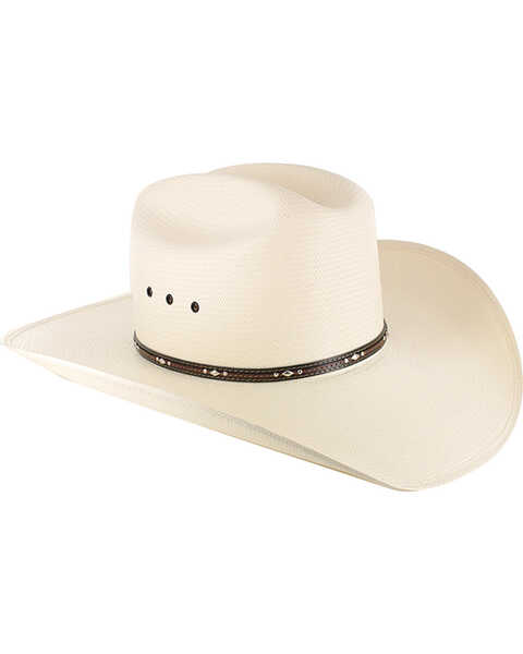 Image #1 - George Strait by Resistol Kingman 10X Straw Cowboy Hat, Natural, hi-res