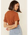 White Crow Women's Carmel Hotter Than A Pistol Graphic Tee , Cognac, hi-res