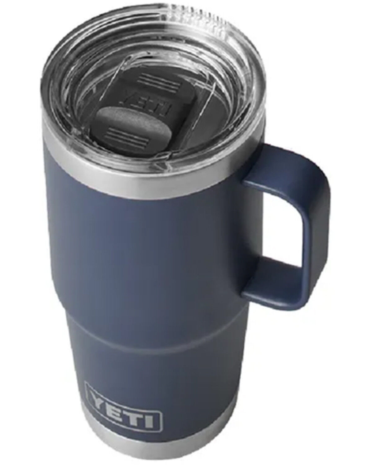 Image #1 - YETI Rambler® Stronghold™ Lid 20oz Travel Mug, Navy, hi-res