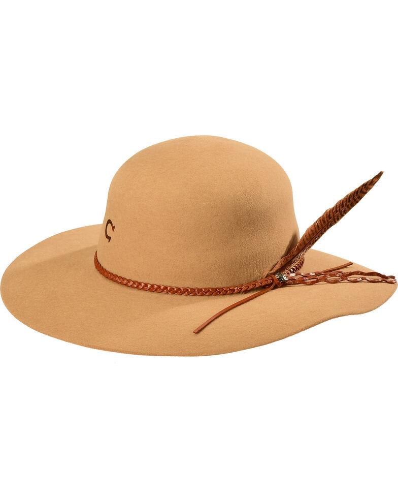 Charlie 1 Horse Wanderlust Springtime Floppy Hat, Sand, hi-res
