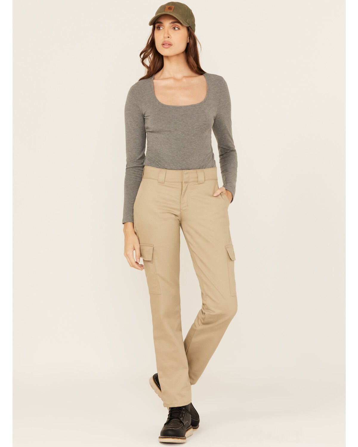 Genuine Dickies Women's Stretch Twill Straight Leg Service
