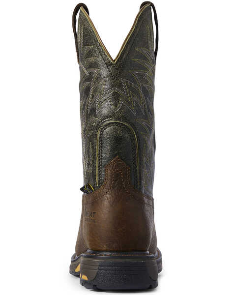 Image #5 - Ariat Men's WorkHog® Met Guard Work Boots - Composite Toe, Brown, hi-res