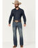 Image #1 - Cody James Men's Duke Relaxed Bootcut Stretch Denim Jeans, Medium Wash, hi-res