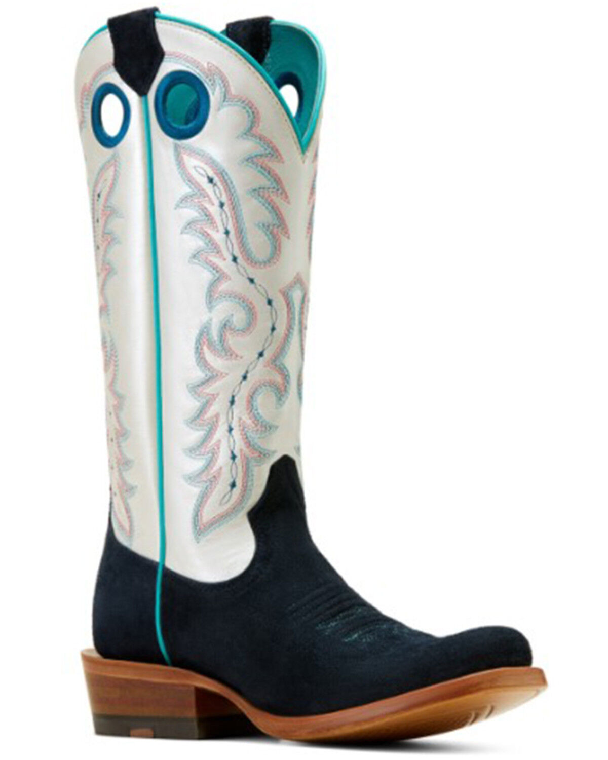Image #1 - Ariat Women's Futurity Boon Western Boots - Square Toe, Blue, hi-res