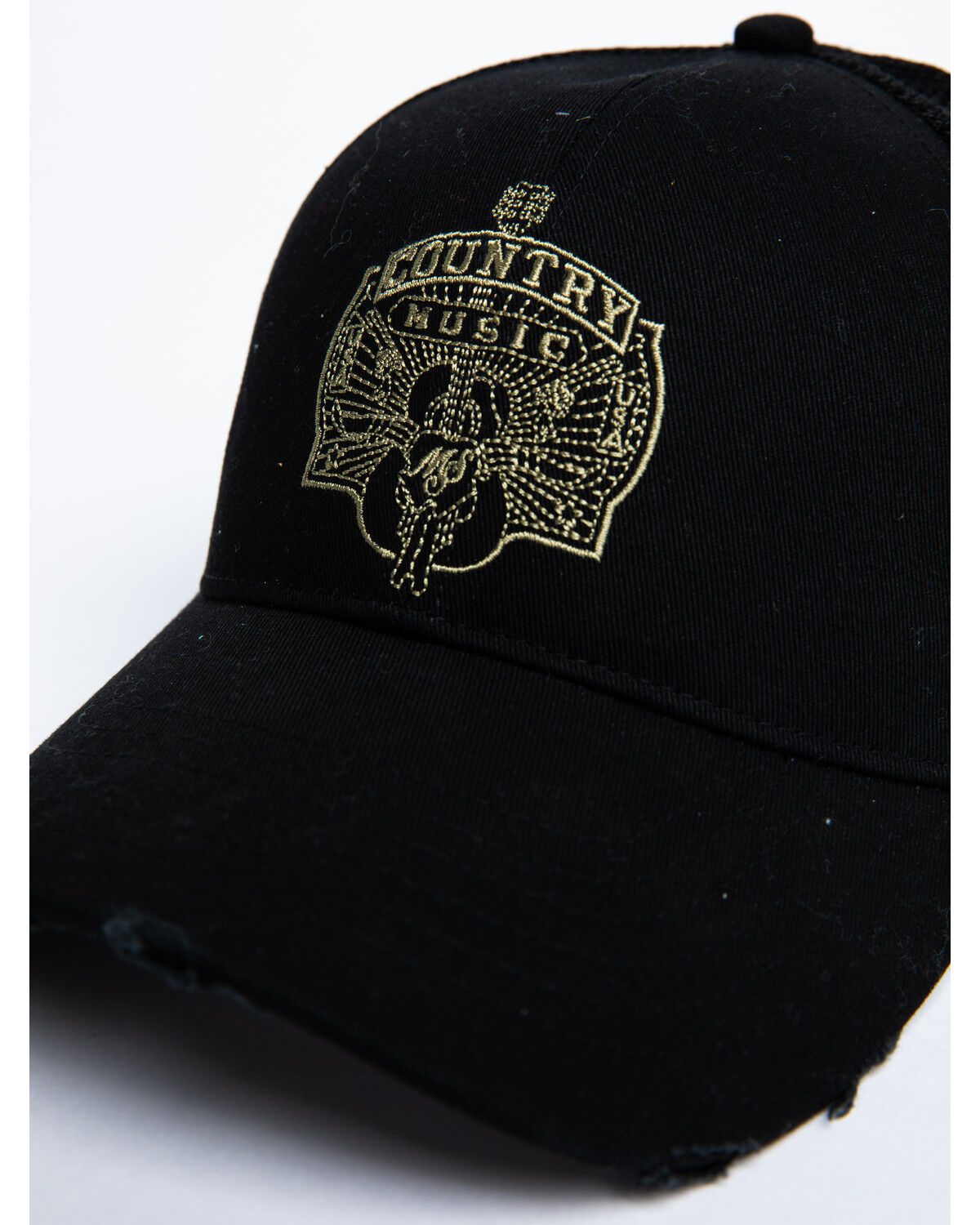 Image #6 - Moonshine Spirit Men's Country Music Guitar Embroidered Ball Cap, Black, hi-res
