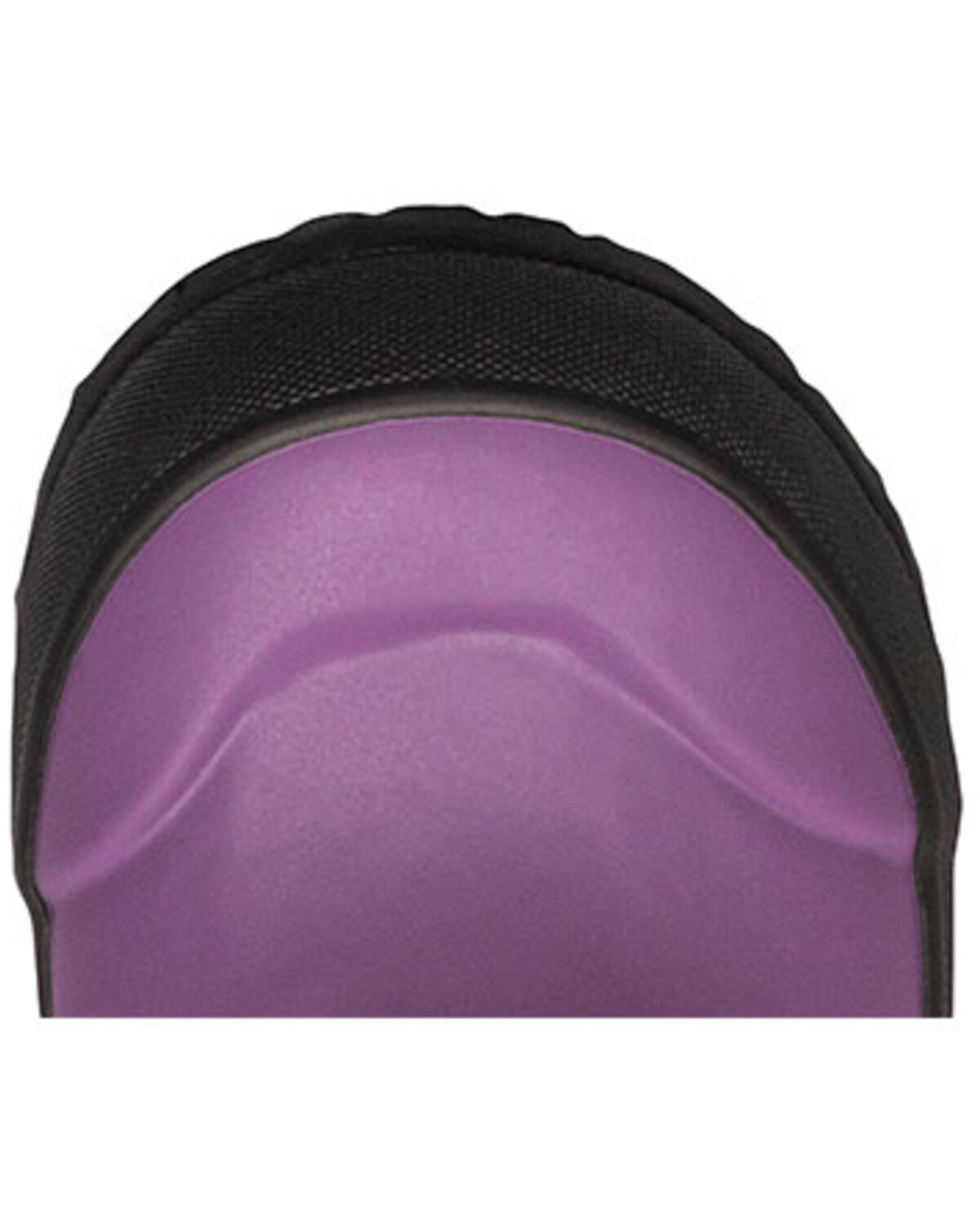 Image #6 - Bogs Girls' Solid Plush Rain Boots - Round Toe, Purple, hi-res