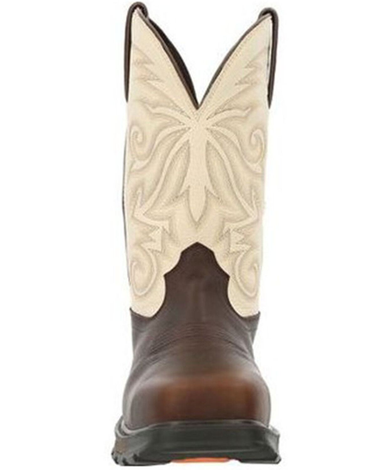 Image #4 - Durango Men's Maverick XP Waterproof Western Work Boots - Steel Toe, Chocolate, hi-res