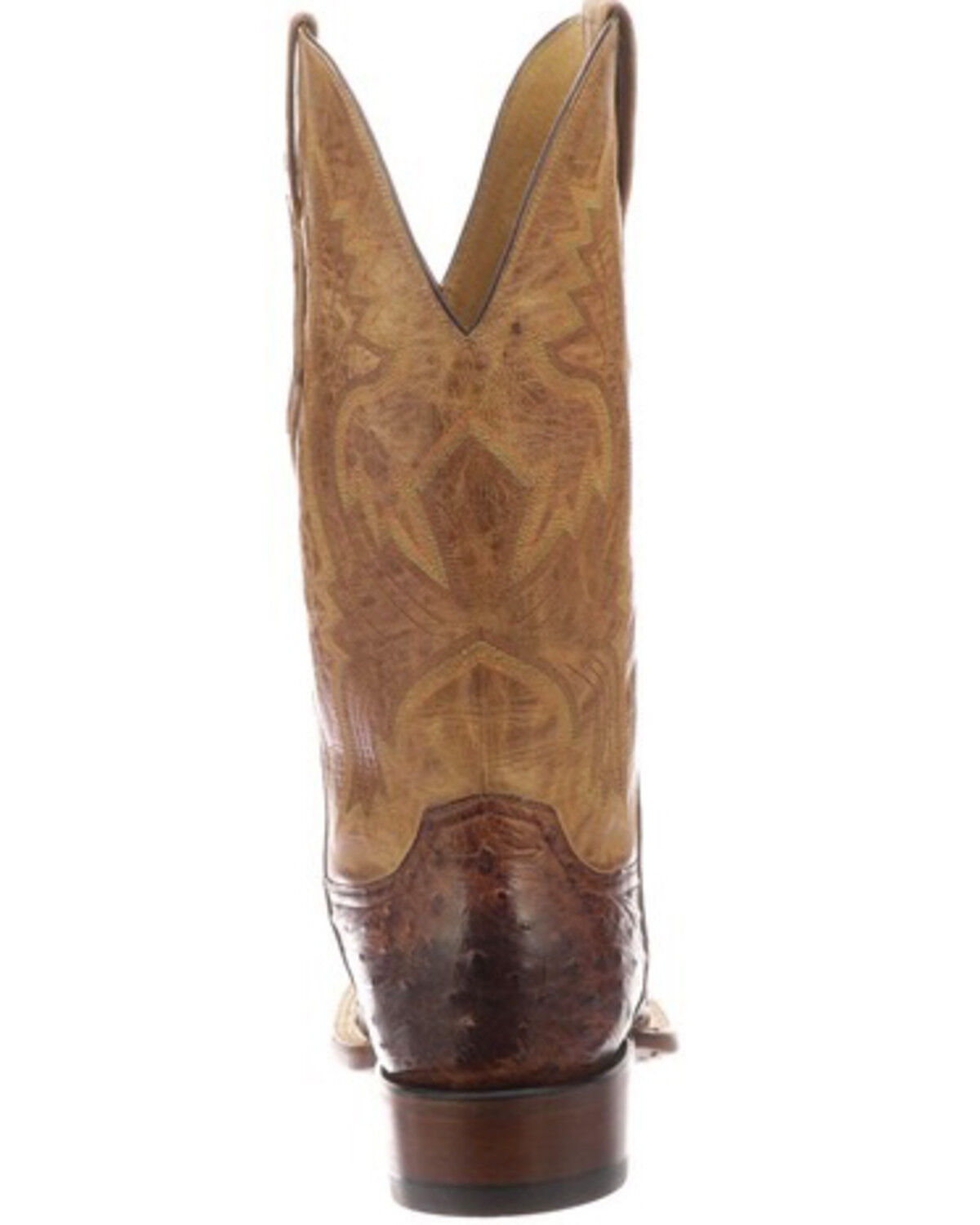 Image #4 - Lucchese Men's Cliff Exotic Western Boots - Square Toe, , hi-res