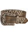 Image #1 - Shyanne Women's Bling Belt, Brown, hi-res