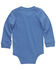 Image #2 - Carhartt Infant Boys' Long Sleeve Logo Pocket Onesie, Blue, hi-res