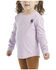 Image #2 - Carhartt Toddler Girls' Desert Logo Long Sleeve Graphic Shirt, Purple, hi-res