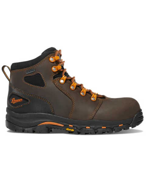 Image #2 - Danner Women's Vicious Work Waterproof Lace-Up Boots - Composite Toe , Brown, hi-res