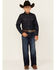 Image #1 - Ariat Boys' B4 Relaxed Bootcut Stretch Denim Jeans, Dark Wash, hi-res