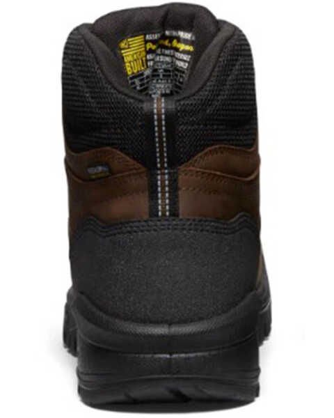 Image #3 - Keen Men's 6" Independence Waterproof Work Boots - Composite Toe, Black, hi-res
