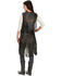 Image #3 - Kobler Leather Women's Cigala Leather Fringe Vest, Black, hi-res