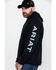 Image #5 - Ariat Men's FR Primo Fleece Logo Work Hooded Sweatshirt - Tall , Black, hi-res