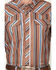 Image #3 - Rock & Roll Denim TEK Striped Short Sleeve Snap Performance Western Shirt, Camel, hi-res