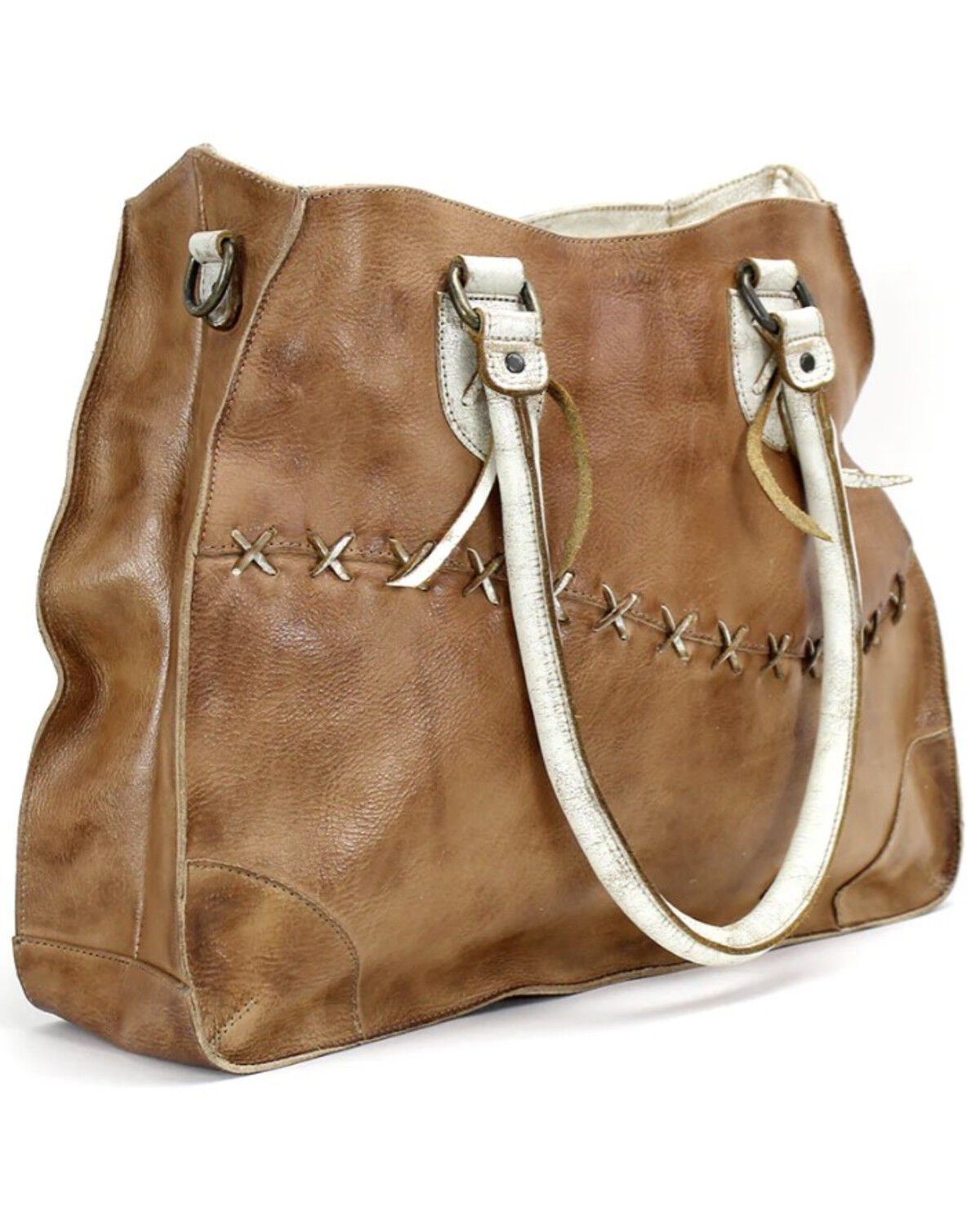Image #2 - Bed Stu Women's Bruna Toe Bag, Distressed Brown, hi-res