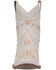 Image #4 - Dingo Women's Primrose Western Booties - Snip Toe, White, hi-res