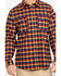 Hawx Men's Multi Fashion Stretch Plaid Flannel Long Sleeve Work Shirt , Multi, hi-res