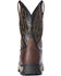 Image #3 - Ariat Men's Rebar Flex Waterproof Western Work Boots - Composite Toe, Brown, hi-res