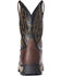 Ariat Men's Rebar Flex Waterproof Western Work Boots - Composite Toe, Brown, hi-res