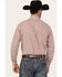 Image #4 - Cinch Men's Plaid Print Long Sleeve Button-Down Western Shirt, Cream, hi-res