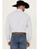 Image #4 - Wrangler 20X Men's Plaid Print Long Sleeve Pearl Snap Stretch Western Shirt -Tall , White, hi-res