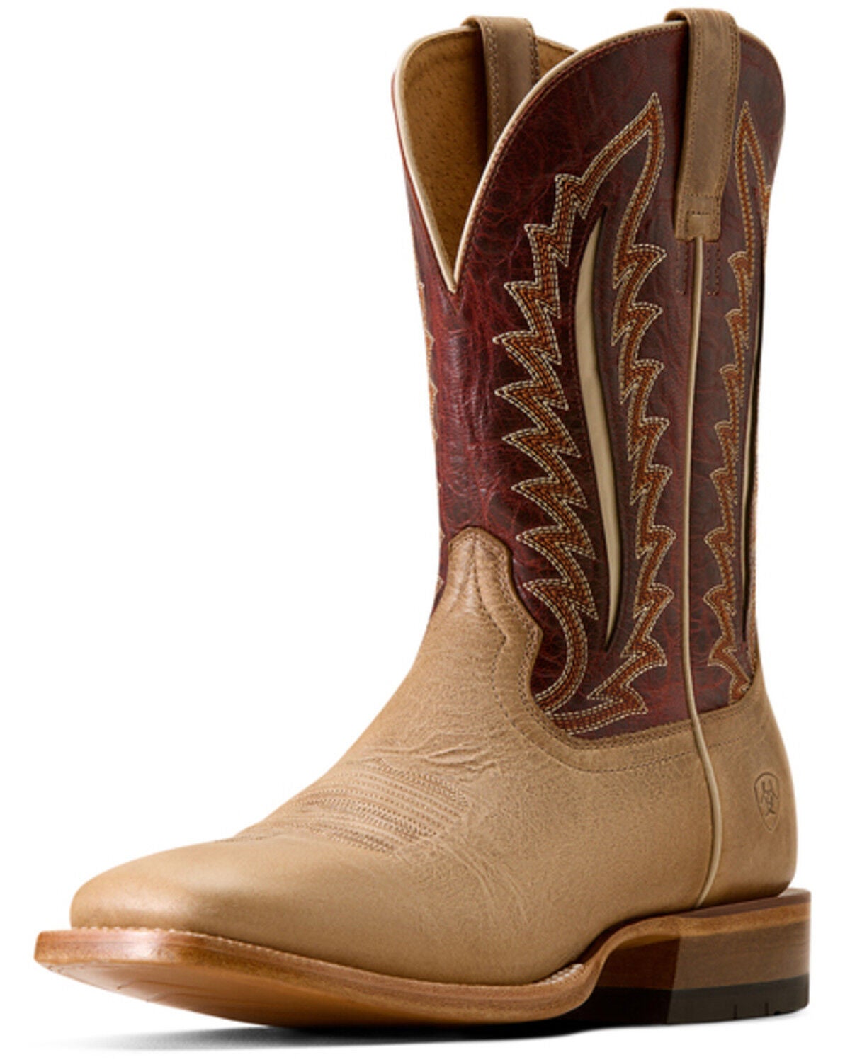 Ariat Men's Gage Western Boots - Broad Square Toe, Brown, hi-res