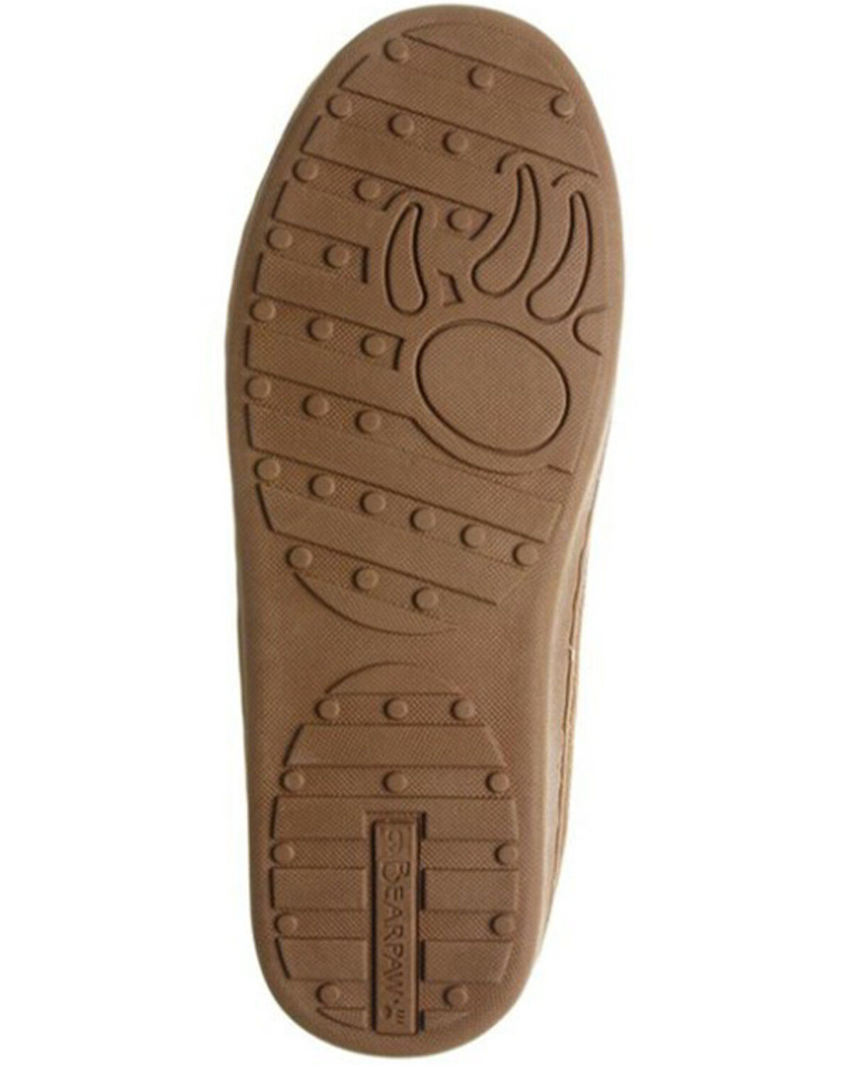 Image #4 - Bearpaw Men's Moc II Wide Slippers, Brown, hi-res
