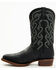 Image #3 - Dan Post Men's 12" Leon Western Performance Boots - Round Toe, Black, hi-res
