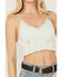 Image #3 - Fornia Women's Seamless Floral Bralette, Mint, hi-res