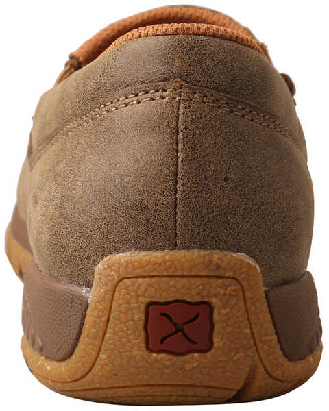 Image #4 - Twisted X Women's Slip-On Driving Shoes - Moc Toe, Brown, hi-res