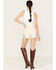 Image #3 - Shyanne Women's Mid Rise Americana Embroidered Shorts, White, hi-res