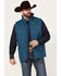 Image #1 - Ariat Men's Crius Solid Insulated Vest, Teal, hi-res