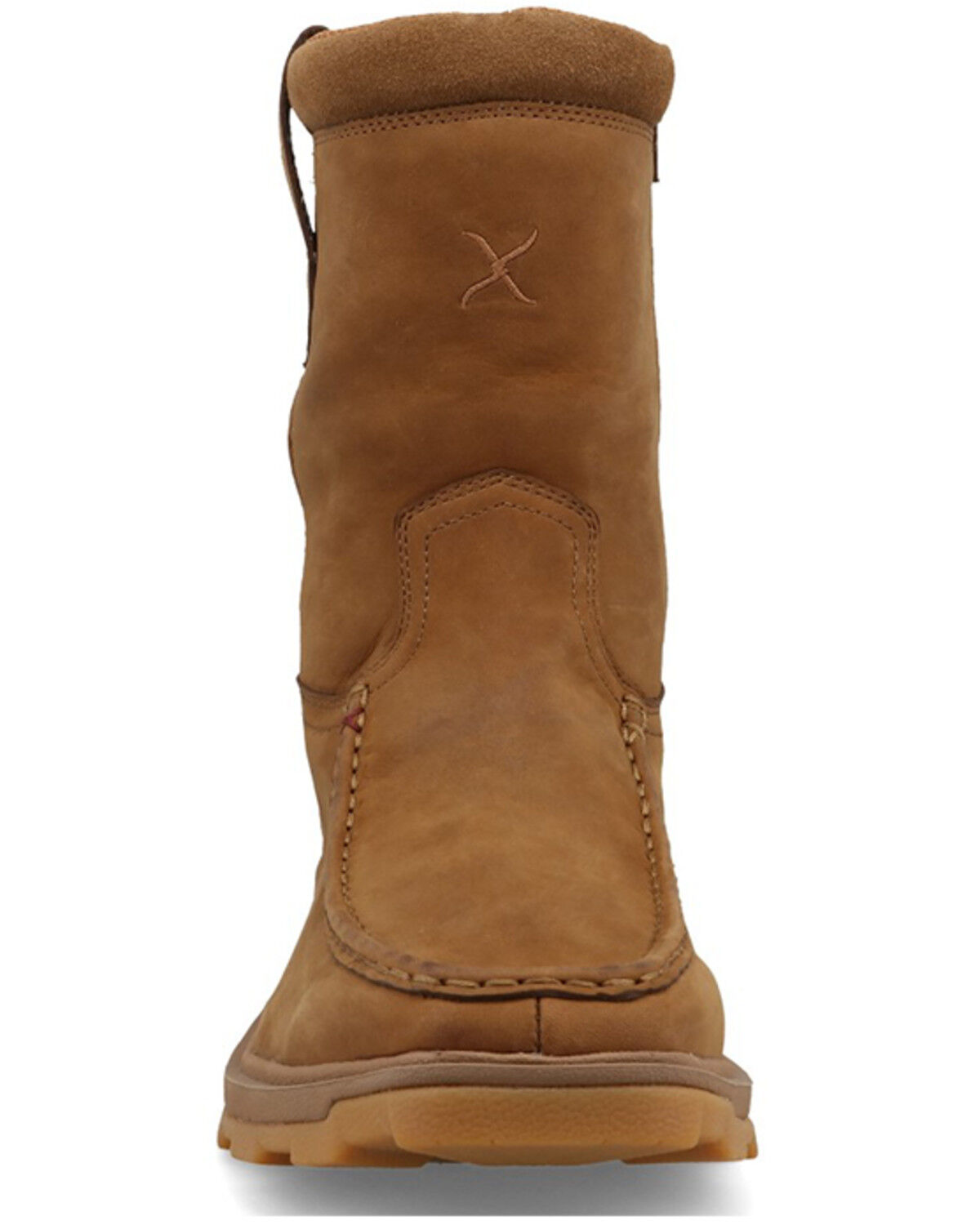 Image #4 - Twisted X Men's 9" UltraLite X™ Waterproof Work Boots - Moc Toe, Brown, hi-res