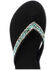 Image #3 - Yellow Bow Women's Diyah Embellished Sandals, Turquoise, hi-res