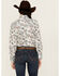 Image #4 - Cowgirl Hardware Women's Paisley Print Long Sleeve Snap Western Shirt, White, hi-res
