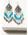 Image #1 - Idyllwind Women's Legend Hall Beaded Fringe Earrings, Turquoise, hi-res