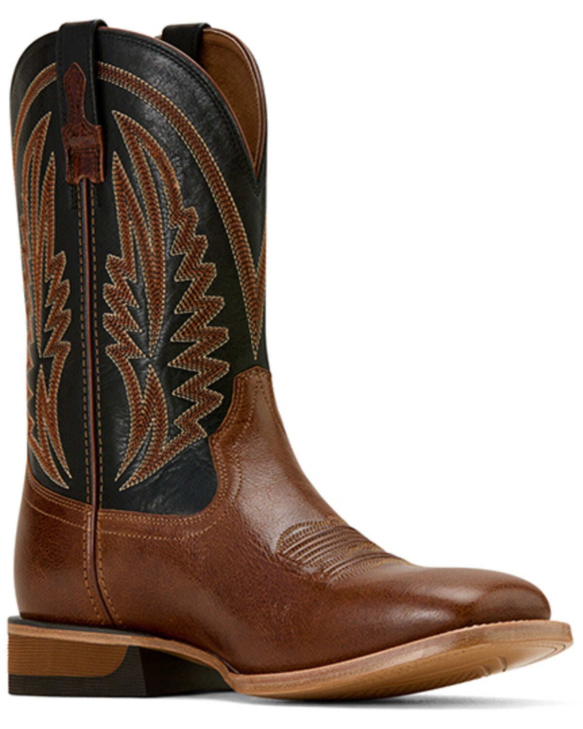 Ariat Men's Sidewinder Western Boots - Broad Square Toe, Black, hi-res