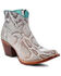 Image #1 - Corral Women's Exotic Python Western Boots - Round Toe, Blue, hi-res