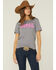 Image #1 - Ranch Dress'n Howdy Bitches Graphic Tee, Grey, hi-res