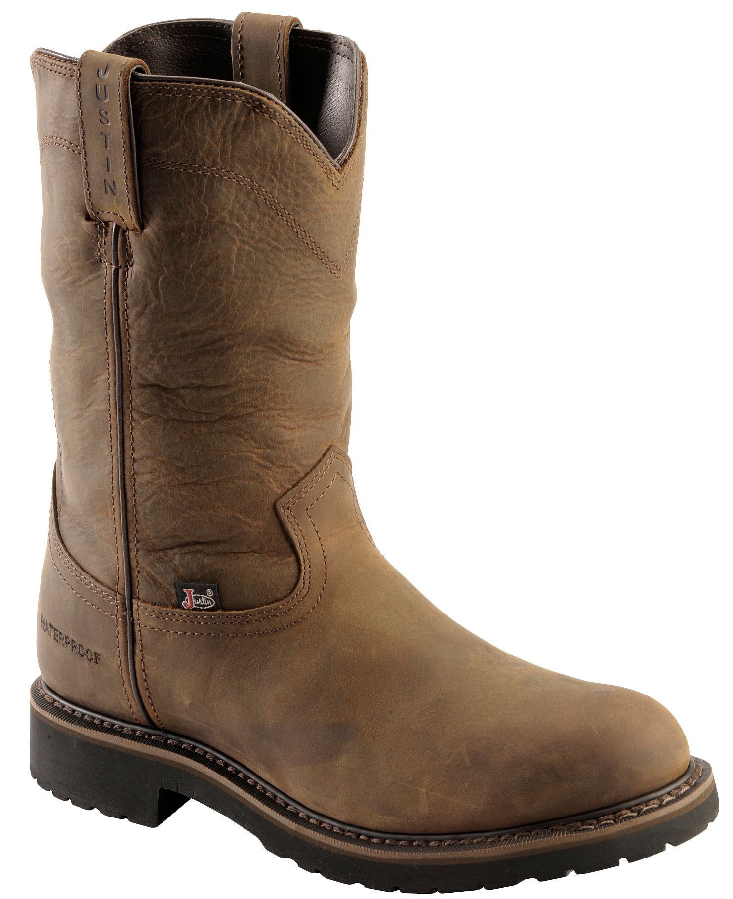 Justin Men's Drywall Waterproof Pull-On