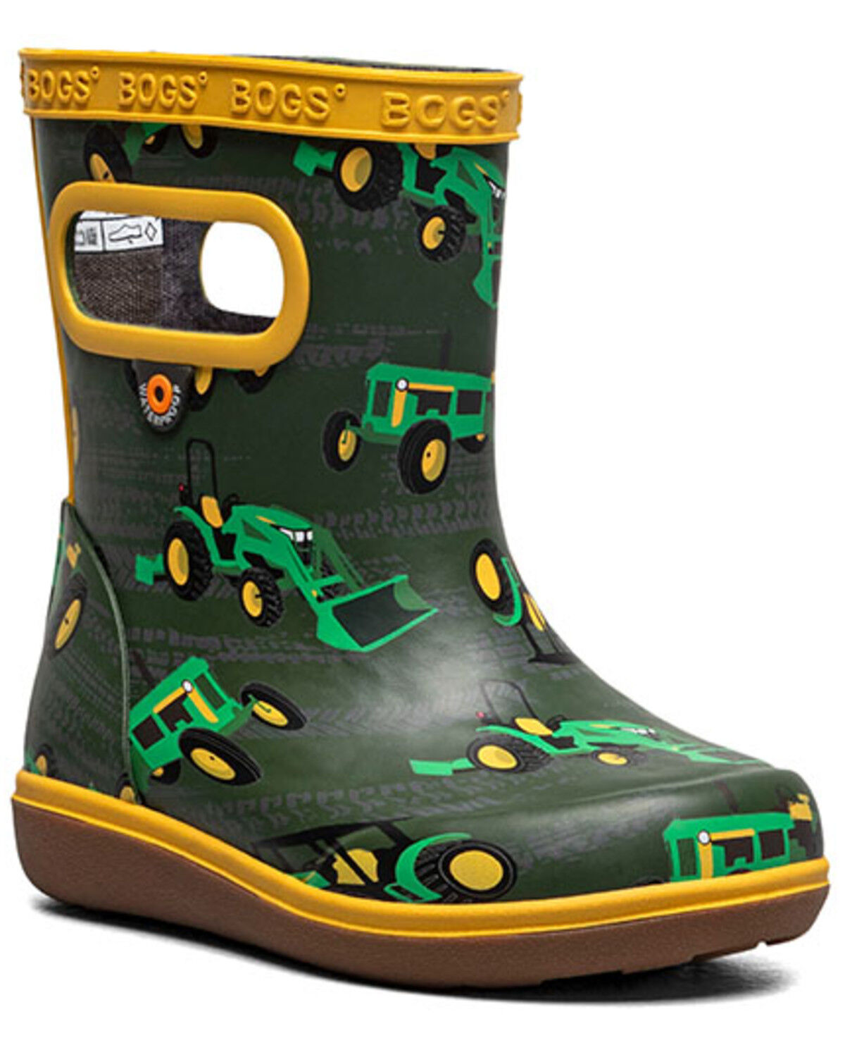 Image #1 - Bogs Toddler Boys' Skipper II Tractor Rainboots, Multi, hi-res