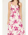 Image #5 - Idyllwind Women's Pike Floral Print Button Front Midi Dress, Light Pink, hi-res