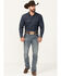 Image #1 - Wrangler Retro Men's Slim Fit Bootcut Jeans , Blue, hi-res