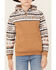 Image #3 - Hooey Boys' Southwestern Print Hooded Pullover , Black, hi-res