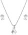 Image #2 - Montana Silversmiths Women's Hope & Strength Ribbon Jewelry Set - 2 Piece, Silver, hi-res