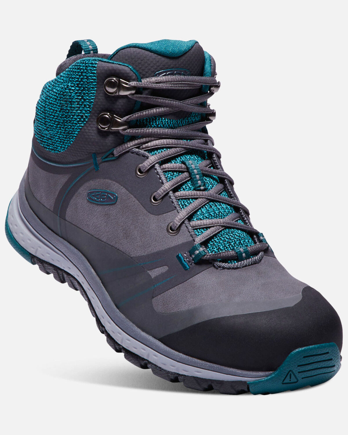 Image #1 - Keen Women's Sedona Pulse Work Boots - Aluminum Toe, Black, hi-res